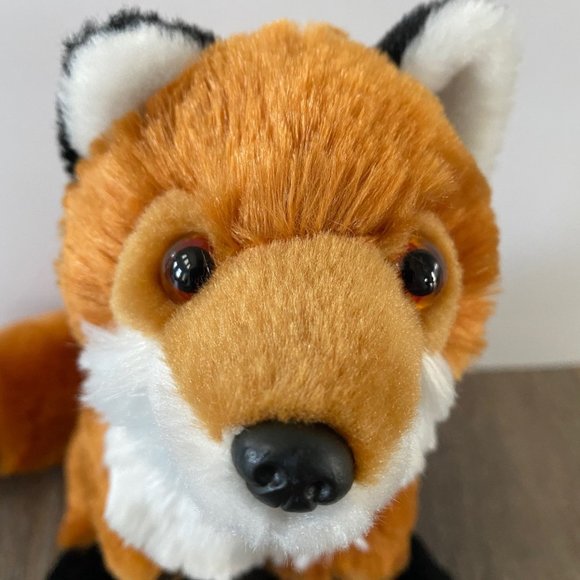 Wild Republic Red Fox Plush Sitting Stuffed Animal - Picture 2 of 10